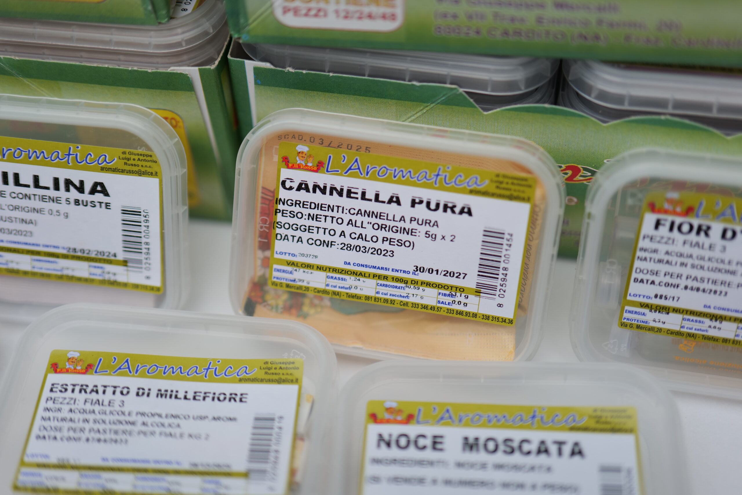 cannella a stecca estratto di millefoglie pastiera grano cotto damico millefiore noce moscata 2