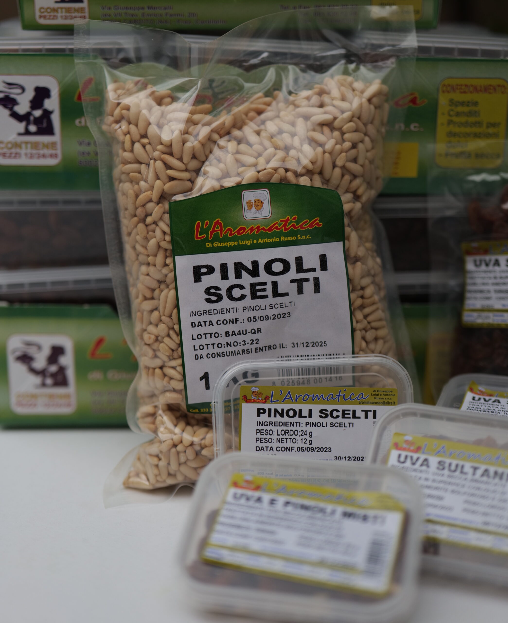pinoli scelti capperi al sale uva sultanina 4