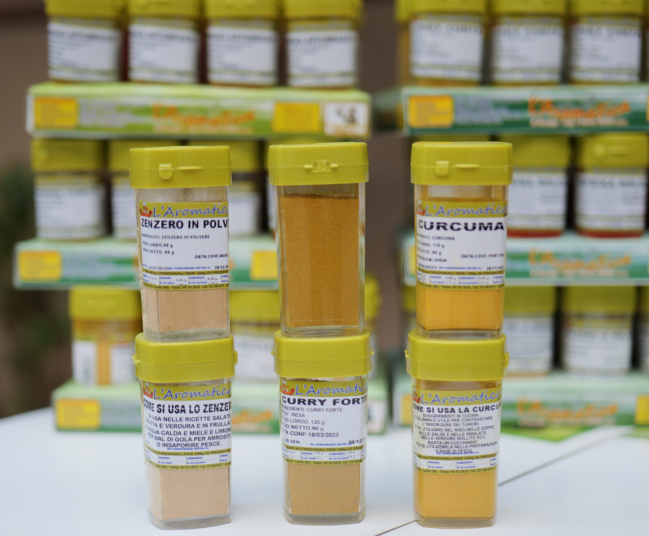 zenzero curry curcuma